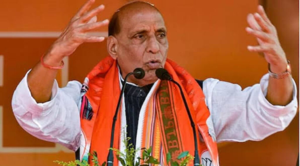 Rajnath Singh Warn Pakistan