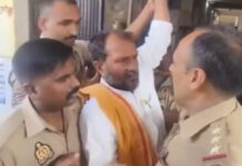 पोलिसांनी भाजपा नेत्याला नेले फरफटत, अभियंत्याला बुटांनी मारहाण केल्याप्रकरणी अटक