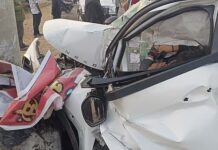 साखरपुडा झालेल्या जोडप्याचा सोलापूर-धुळे महामार्गावर भीषण अपघातात मृत्यू