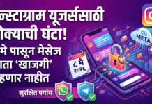 इन्स्टाग्राम यूजर्ससाठी धोक्याची घंटा! ‘या’ तारखेपासून मेसेज आता ‘खाजगी’ राहणार नाहीत