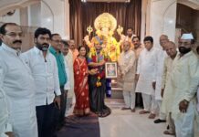 कसबा गणपती मंडळाचे कार्य कौतुकास्पद: खासदार ज्योती वाघमारे