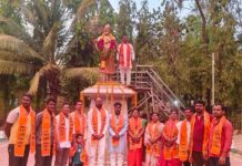 छत्रपती शिवाजी महाराज यांच्या स्मृतीस संभाजी ब्रिगेडचे सोलापुरात विनम्र अभिवादन