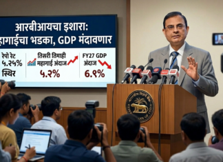 आरबीआयचा धोक्याचा इशारा: महागाईचा भडका उडणार, विकासदरही घटणार; तुमच्या खिशावर काय होणार परिणाम?