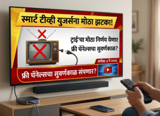 स्मार्ट टीव्ही युजर्सना मोठा झटका! ट्राय’चा मोठा निर्णय येणार