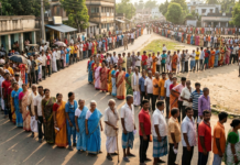 पश्चिम बंगाल निवडणूक: १५ केंद्रांवर आज ‘पुन्हा मतदान’; डायमंड हार्बर आणि मगराहटमध्ये आयोगाचा मोठा निर्णय