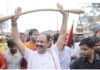 सीहोर येथील कुबेरेश्वर धाममध्ये भक्तीचा महापूर; कावड यात्रेत १७ लाख भाविक सहभागी