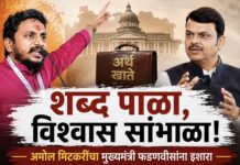 “शब्द पाळा, विश्वास सांभाळा!” अमोल मिटकरींचा मुख्यमंत्री फडणवीसांना इशारा
