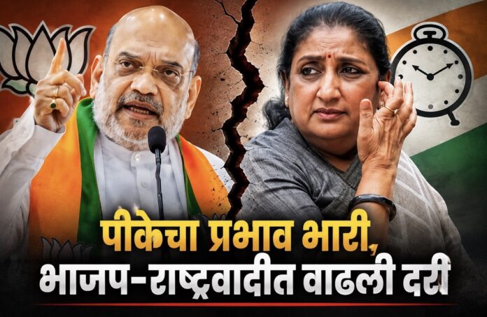 भाजप राष्ट्रवादीत वाढली दरी