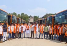 सोलापुरात ई-बस सेवेचा बोजवारा! चार्जिंग स्टेशन अपूर्ण; संभाजी ब्रिगेडचे ‘तारीख पे तारीख’ आंदोलन